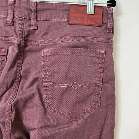 7 Downie Street Ancona Purple Jeans London Fit - Picture 4 of 7
